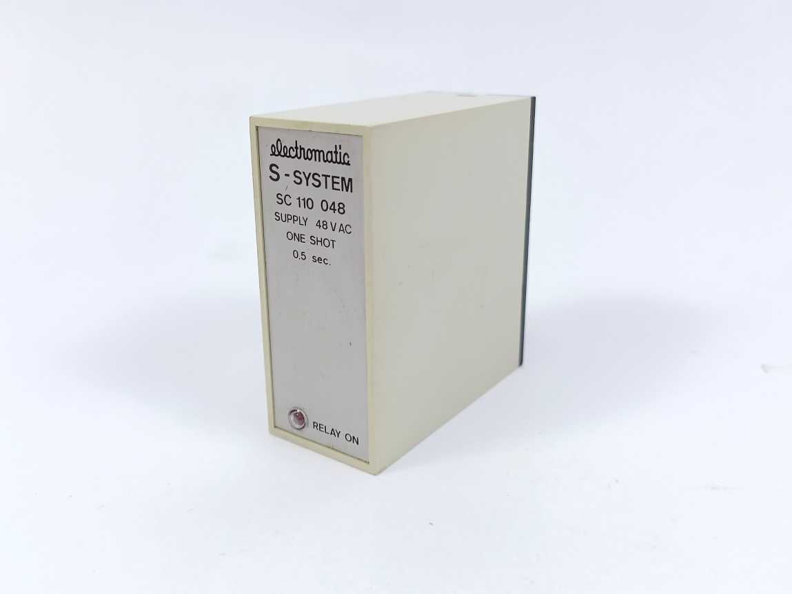 Electromatic SC 110 048 Relay S-System 48VAC 0,5sec one shot