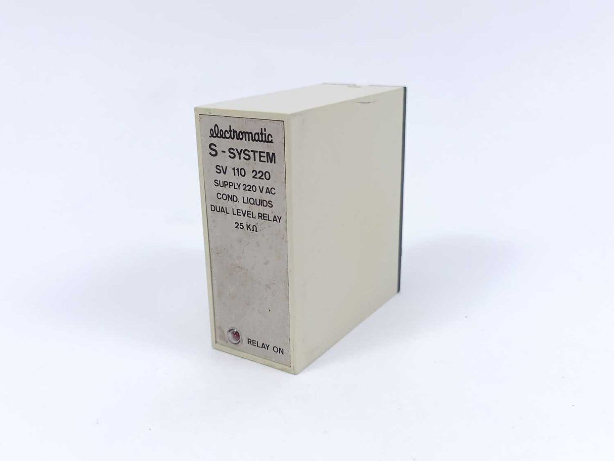 Electromatic SV 110 220 S-System Cond. Liquids Dual level relay 220VAC