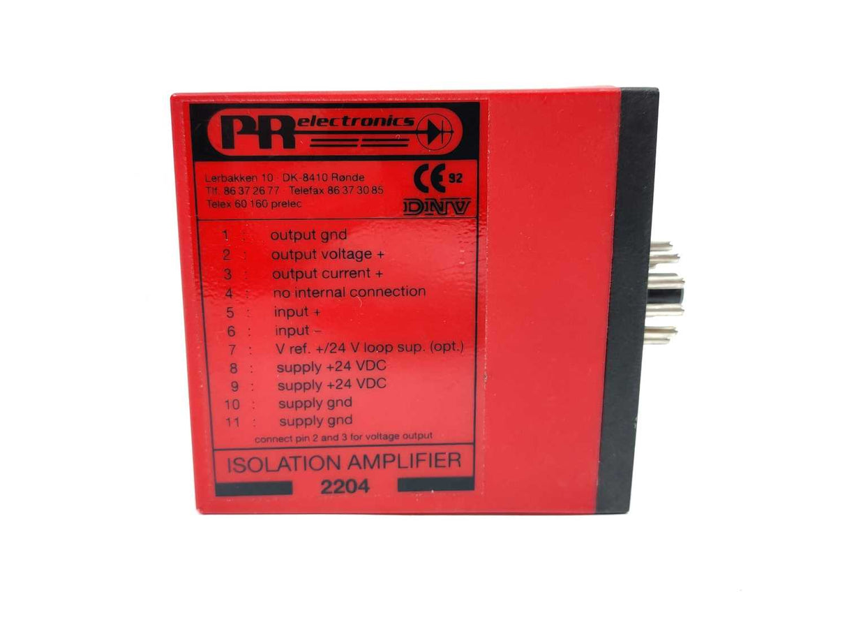 PR Electronics 2204 Isolation Amplifier