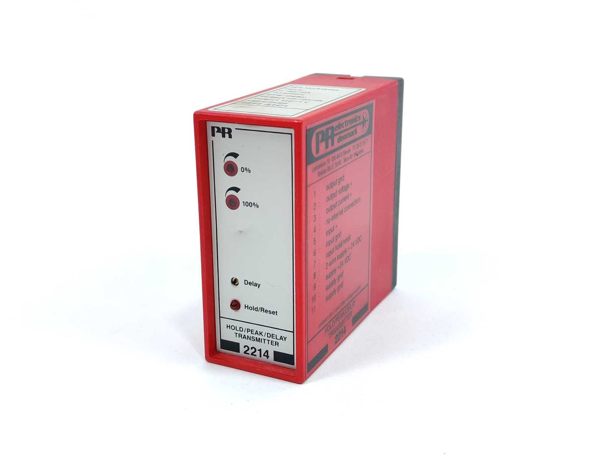 PR Electronics 2214A1C1 Hold/Peak/Delay Transmitter