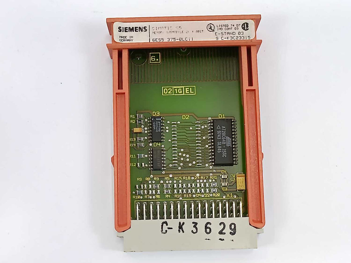 Siemens 6ES5095-8MC03 SIMATIC S5, Compact unit S5-95U w. 6ES5 375-0LC11