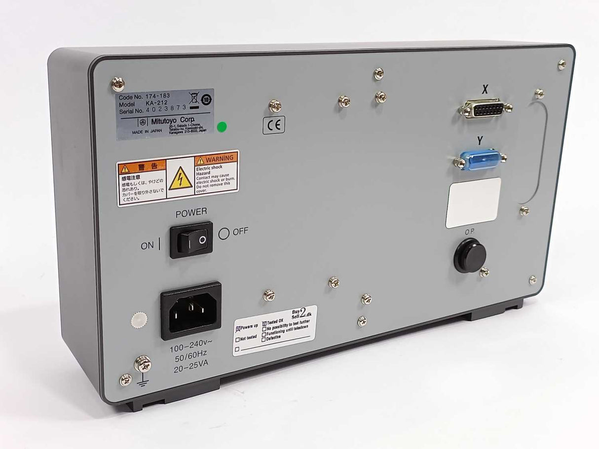 Mitutoyo 174-183 KA-200 COUNTER, KA-212 174-183D