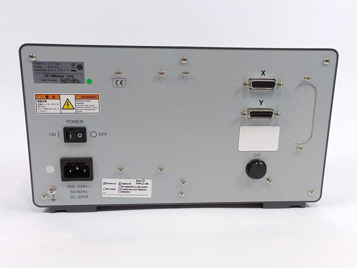 Mitutoyo 174-183 KA-200 COUNTER, KA-212 174-183D