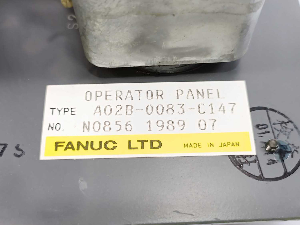 Fanuc A02B-0083-C147 Operator Panel