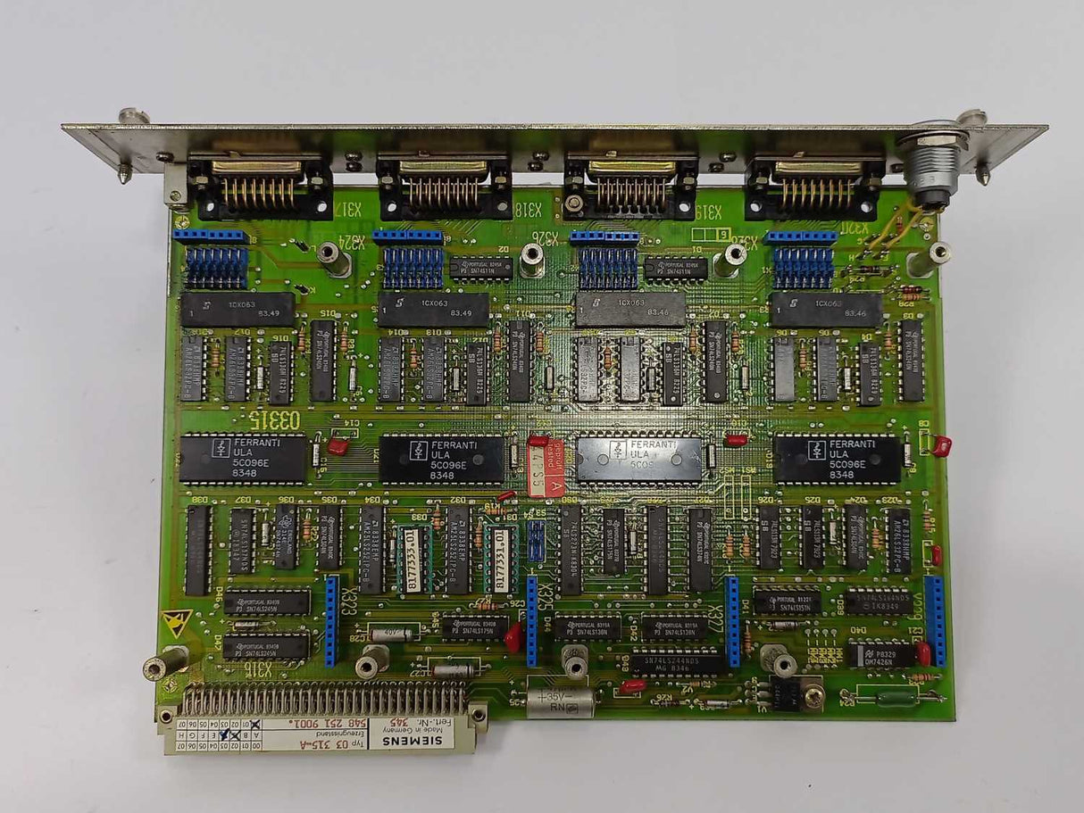 Siemens 03315-A SINUMERIK Card D