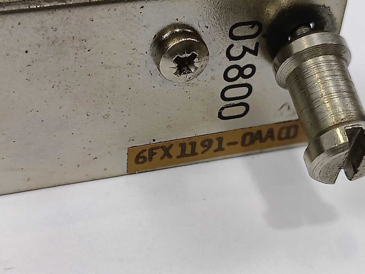 Siemens 6FX1191-0AA00 SINUMERIK PLC B
