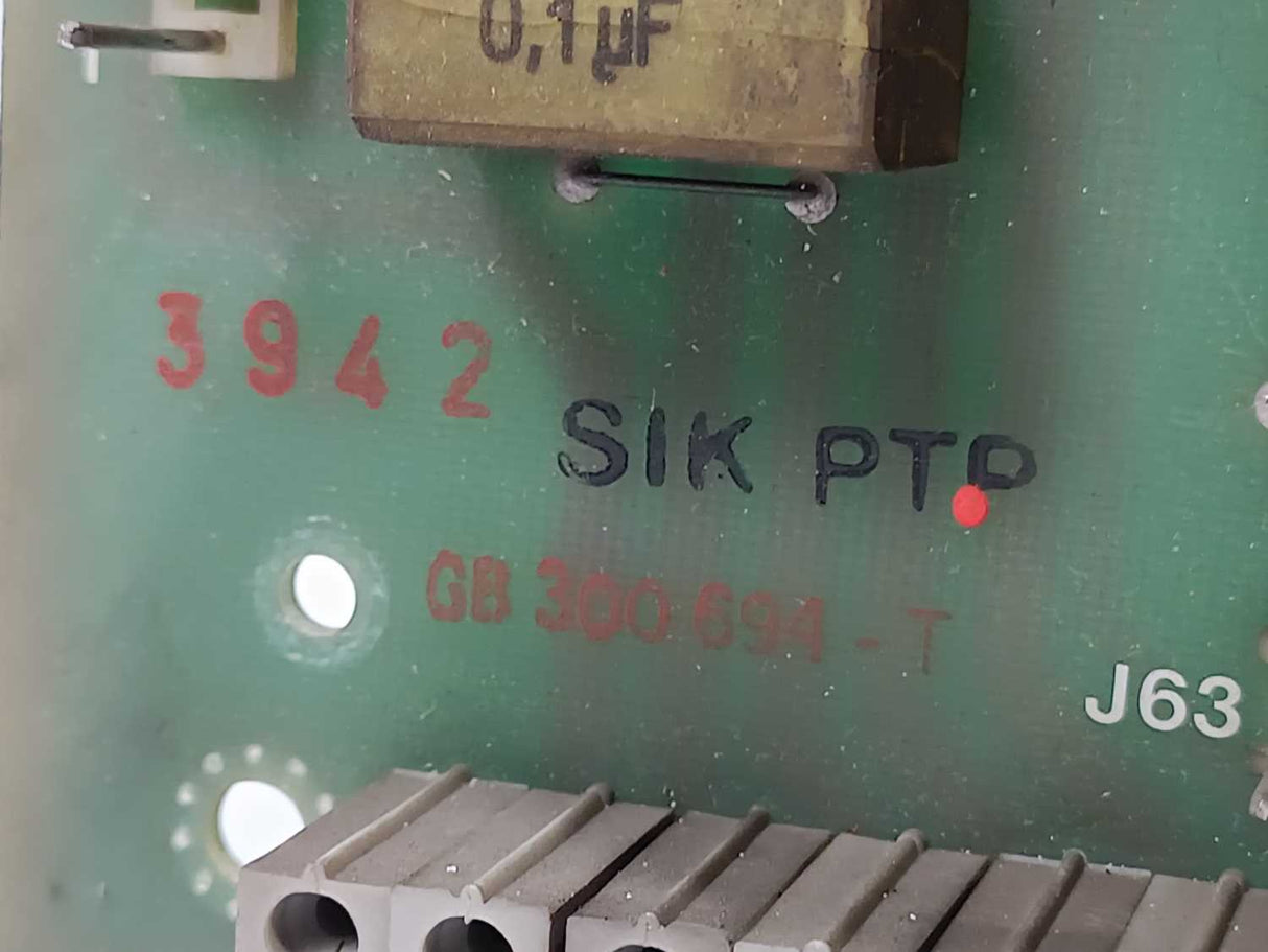 Contraves GB 101 037 BZ PC Board with GB 300 694-T / 3942