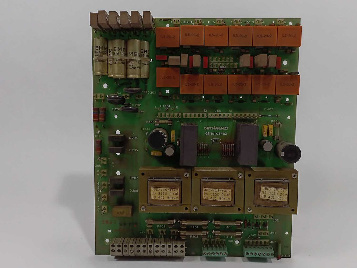 Contraves GB 101 037 BZ PC Board with GB 300 694-T / 3942