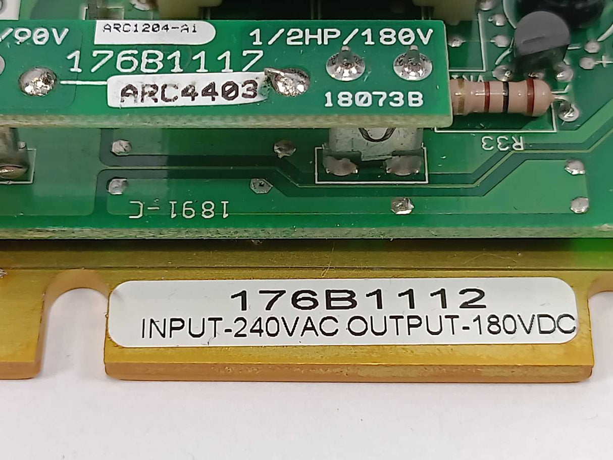 Graham Transmission 176B1112 DC Drive