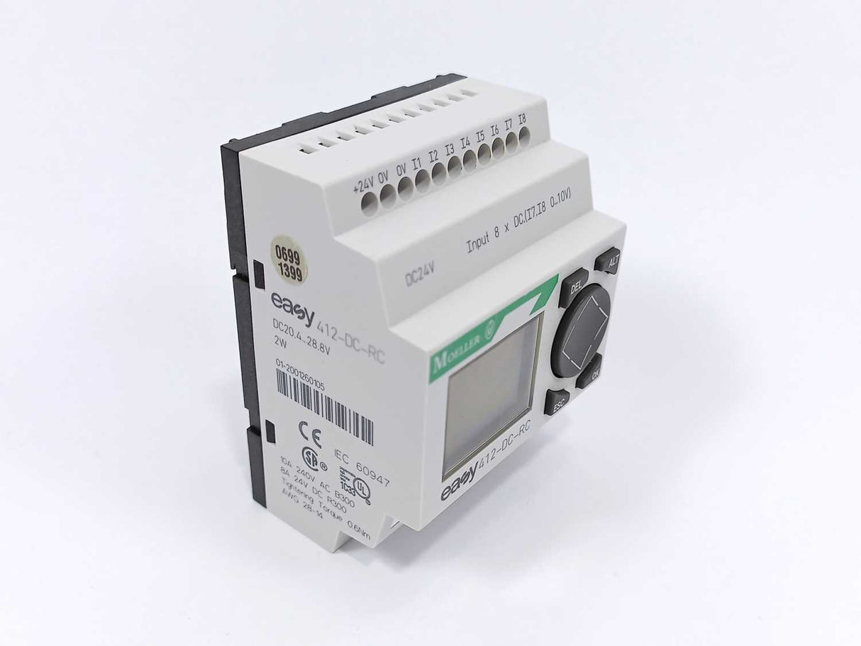 MOELLER 412-DC-RC easy DC20.4...28.8V 2W Relay