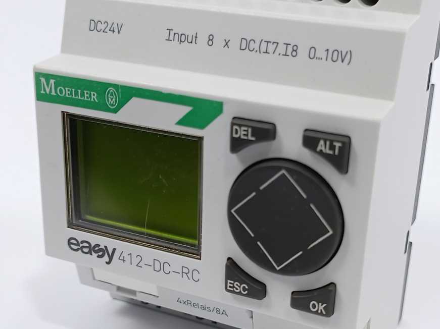 MOELLER 412-DC-RC easy DC20.4...28.8V 2W Relay