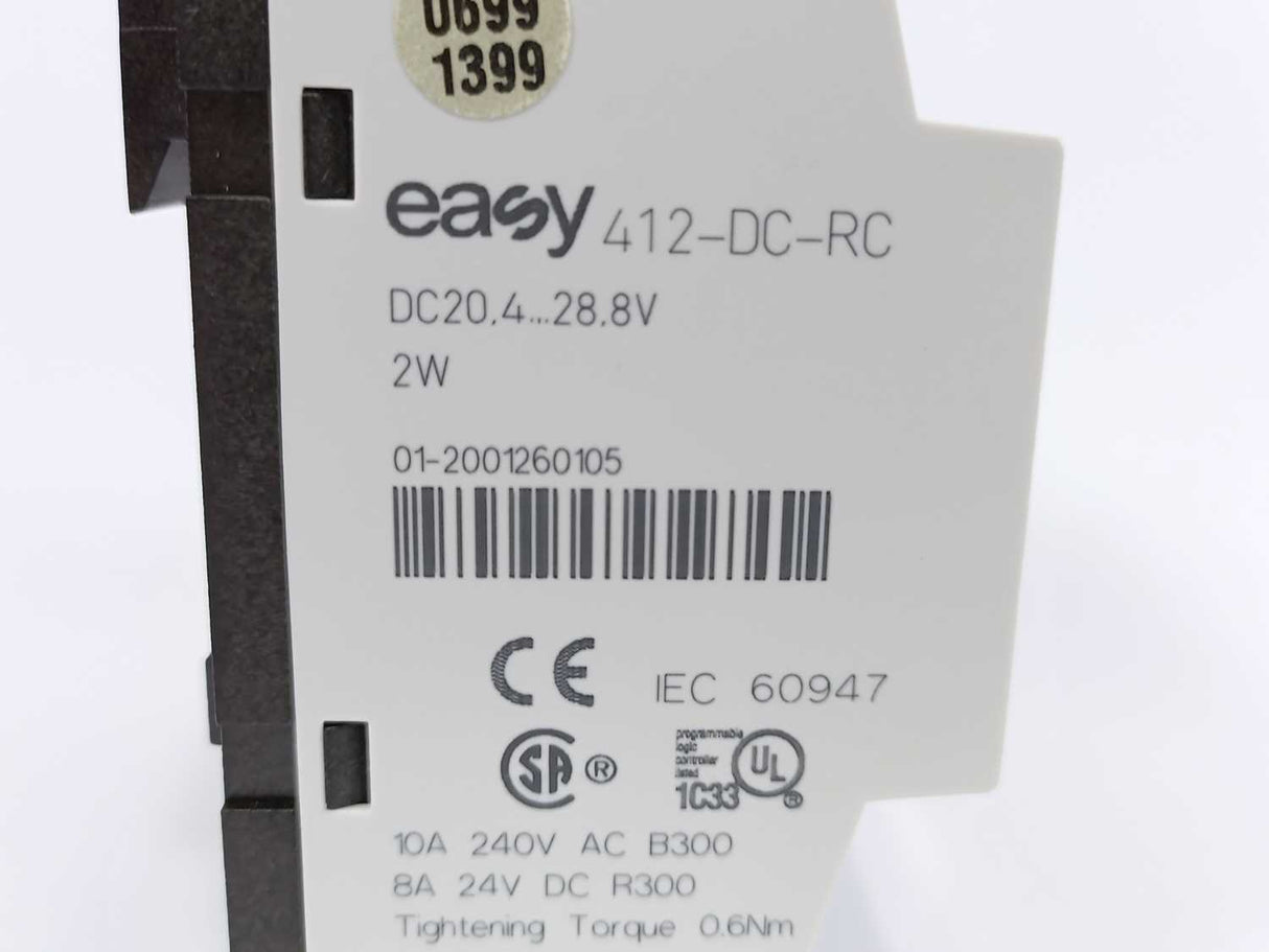 MOELLER 412-DC-RC easy DC20.4...28.8V 2W Relay