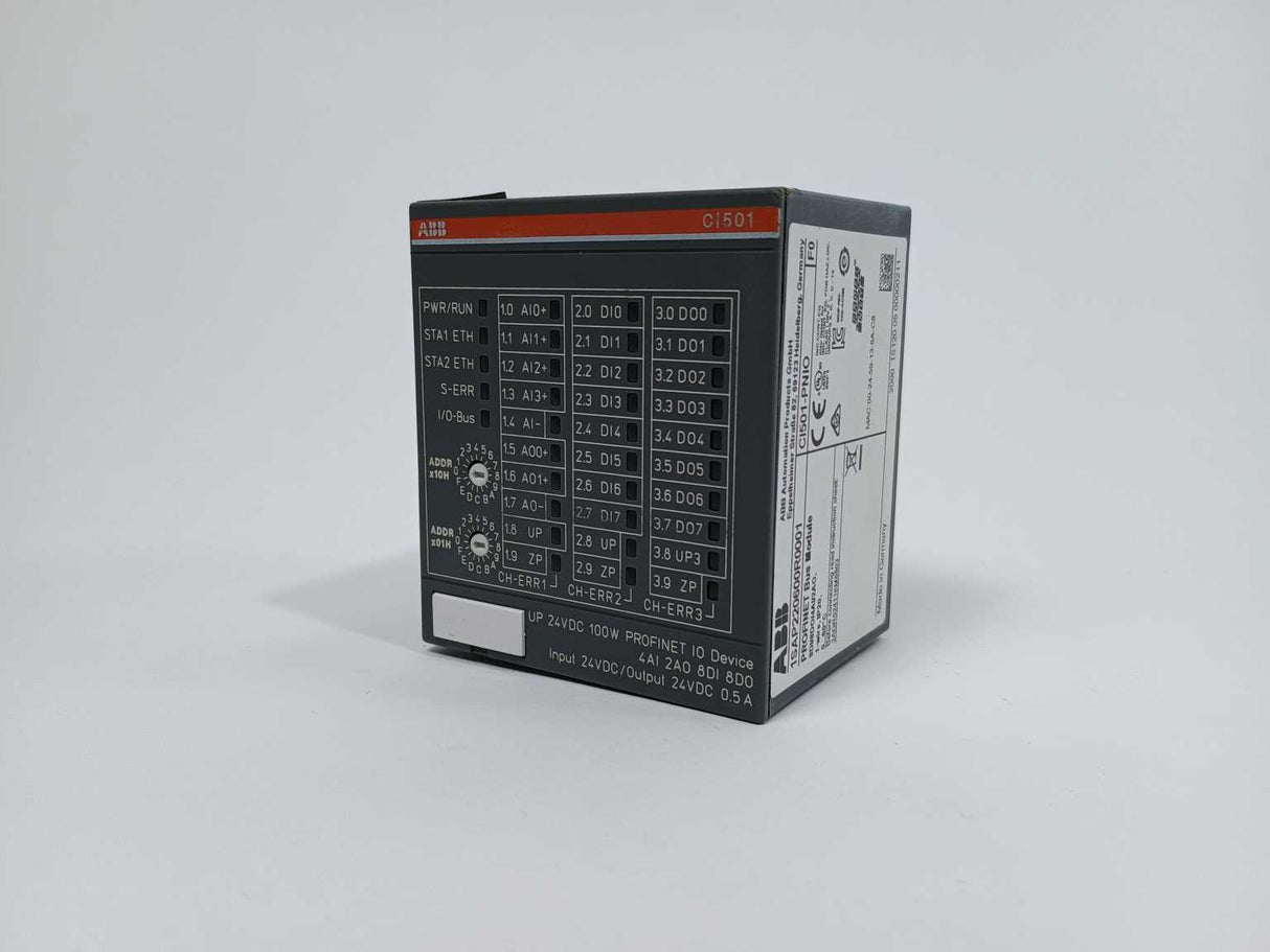 ABB 1SAP220600R0001 CI501-PNIO S500 Profinet Bus Module