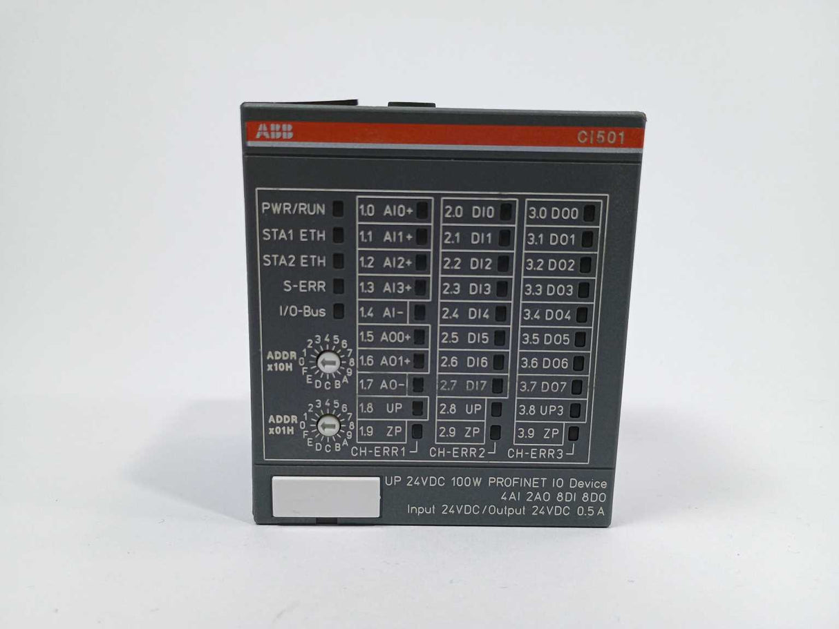 ABB 1SAP220600R0001 CI501-PNIO S500 Profinet Bus Module
