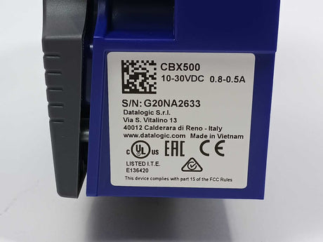 Datalogic  93A301068 CBX500 Connection Box