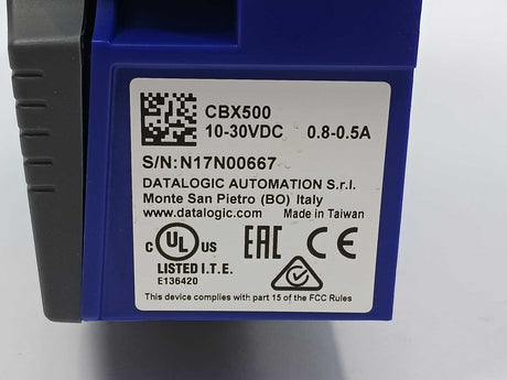Datalogic  93A301068 CBX500 Connection Box