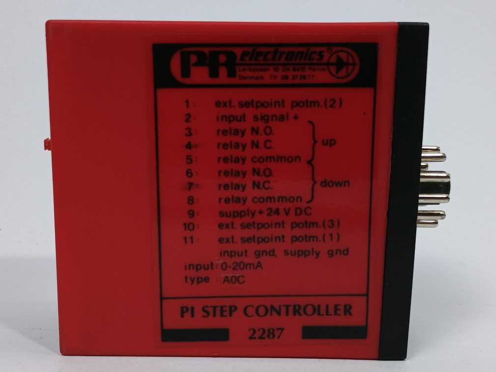 PR Electronics 2287 PI Step Controller