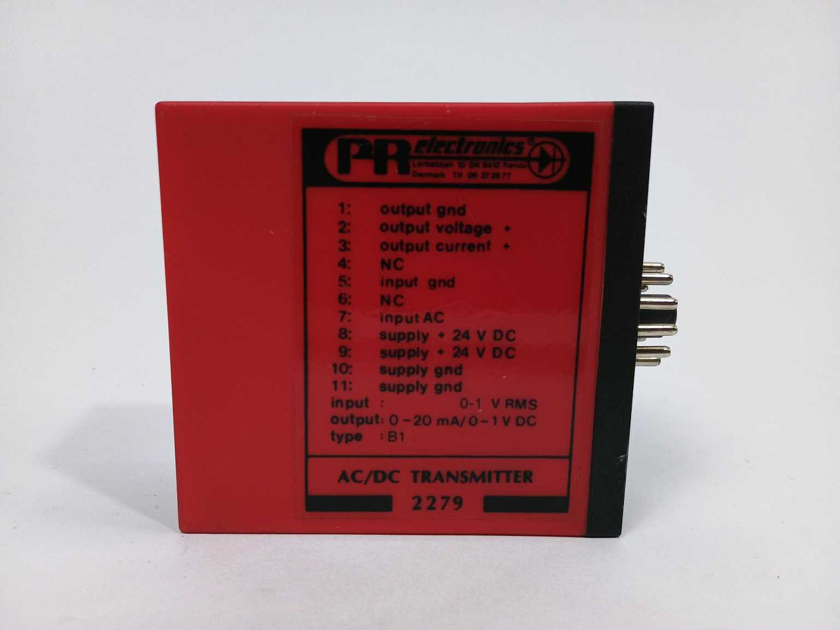 PR Electronics 2279 B1 AC/DC Transmitter