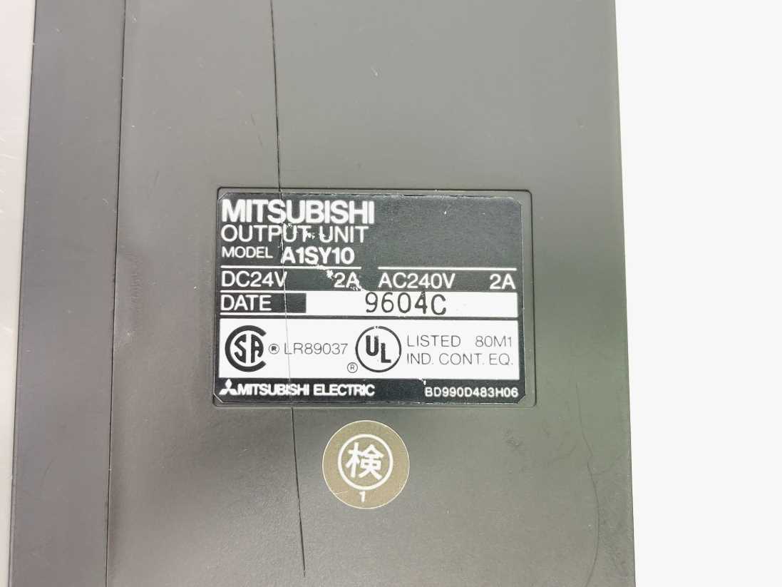 Mitsubishi A1SY10EU Output Unit. Changed from US 120V to 220V