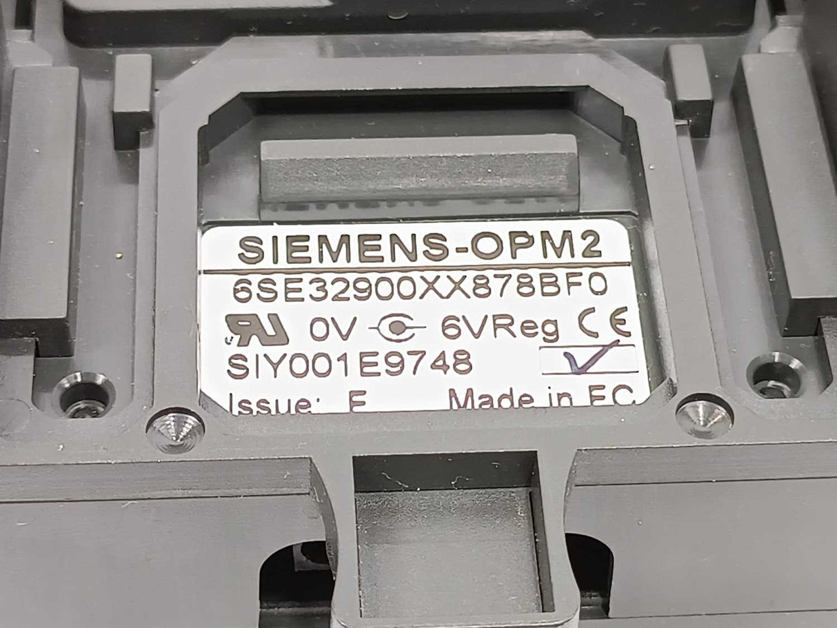 Siemens 6SE3290-0XX87-8BF0 OPM2 Operator Panel