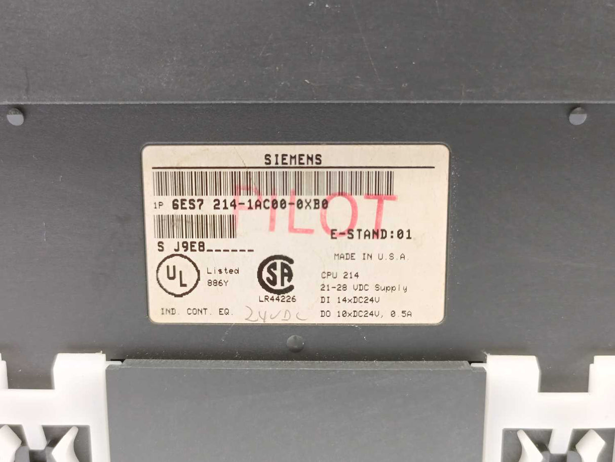 Siemens 6ES7214-1AC00-0XB0 Simatic S7-200 CPU 214