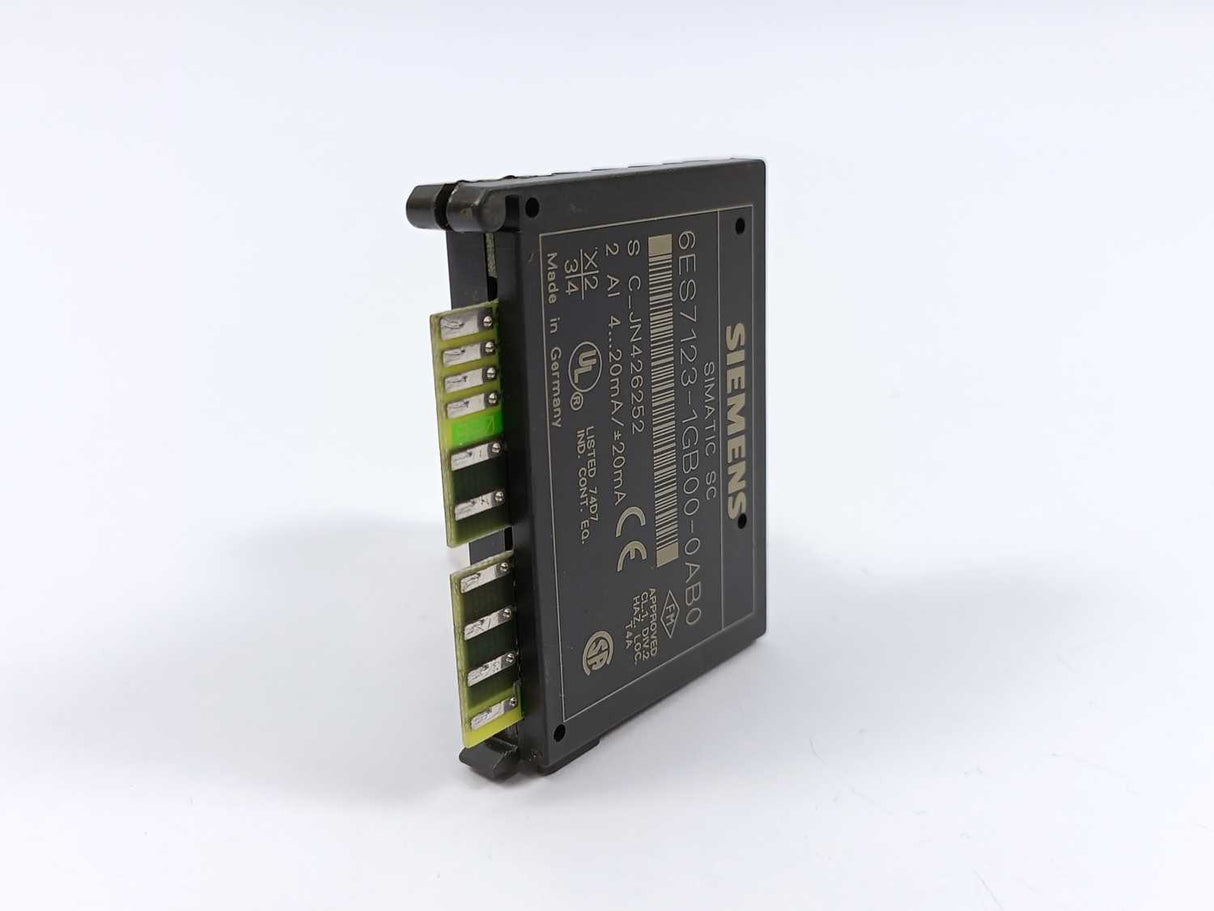 Siemens 6ES7123-1GB00-0AB0 SIMATIC SC,ELECTRONIC SUBMODULE 2 AI