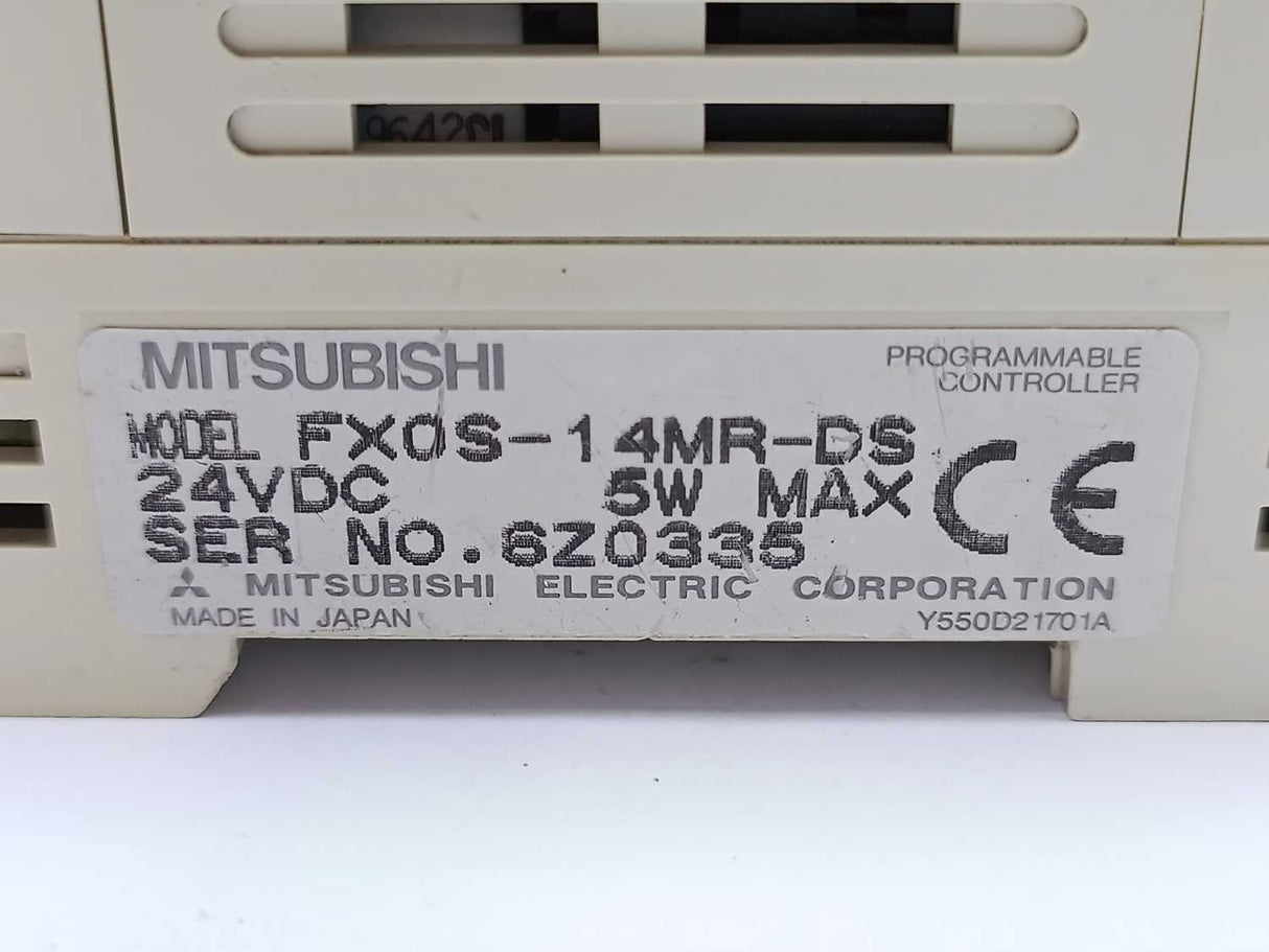 Mitsubishi FXOS-14MR-DS FX0S-14MR-DS Programmable Controller