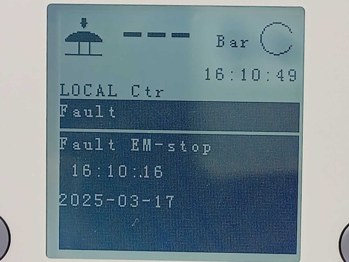 Gardner Denver QX187453 Controller Panel