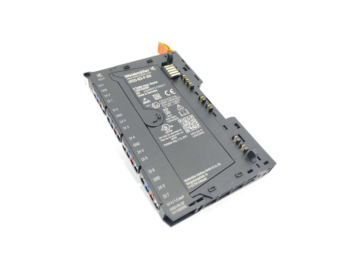 Weidmüller UR20-8DI-P-3W 8 Digital Input, Source 1394400000