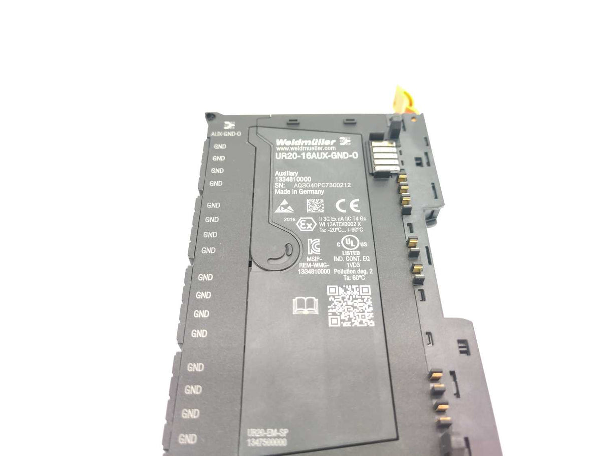 Weidmüller UR20-16AUX-GND-0 Auxiliary 1334810000