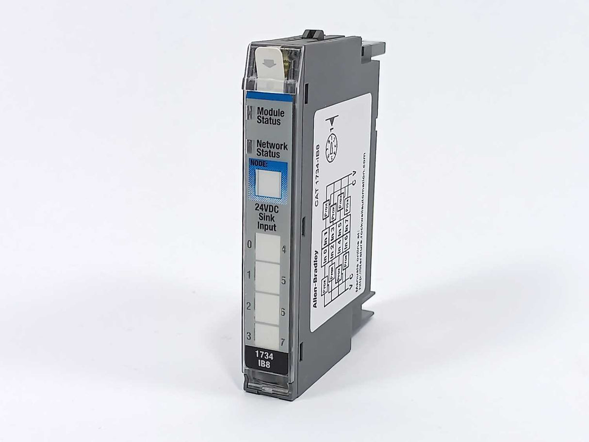 AB 1734-IB8 POINT I/O 8 Point Digital Input Module Ser.D, FW 3.022