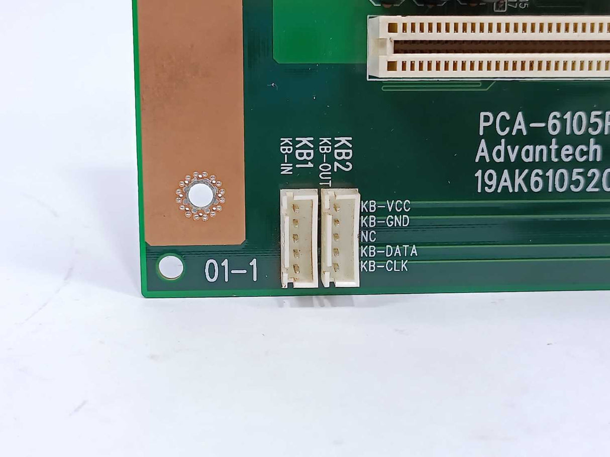 Advantech PCA-6105P5 19AK610520 969K610500E Backplane Board