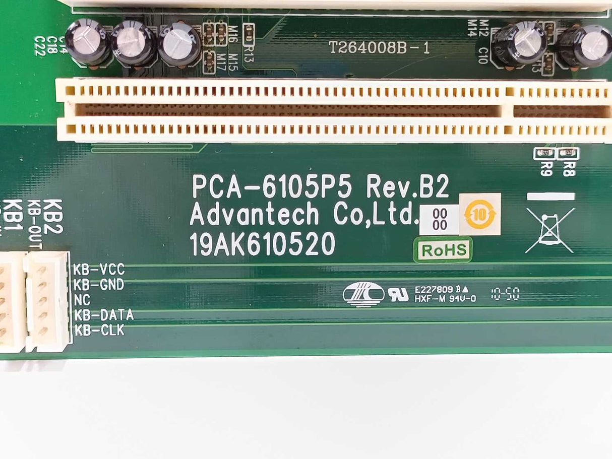 Advantech PCA-6105P5 19AK610520 969K610500E Backplane Board
