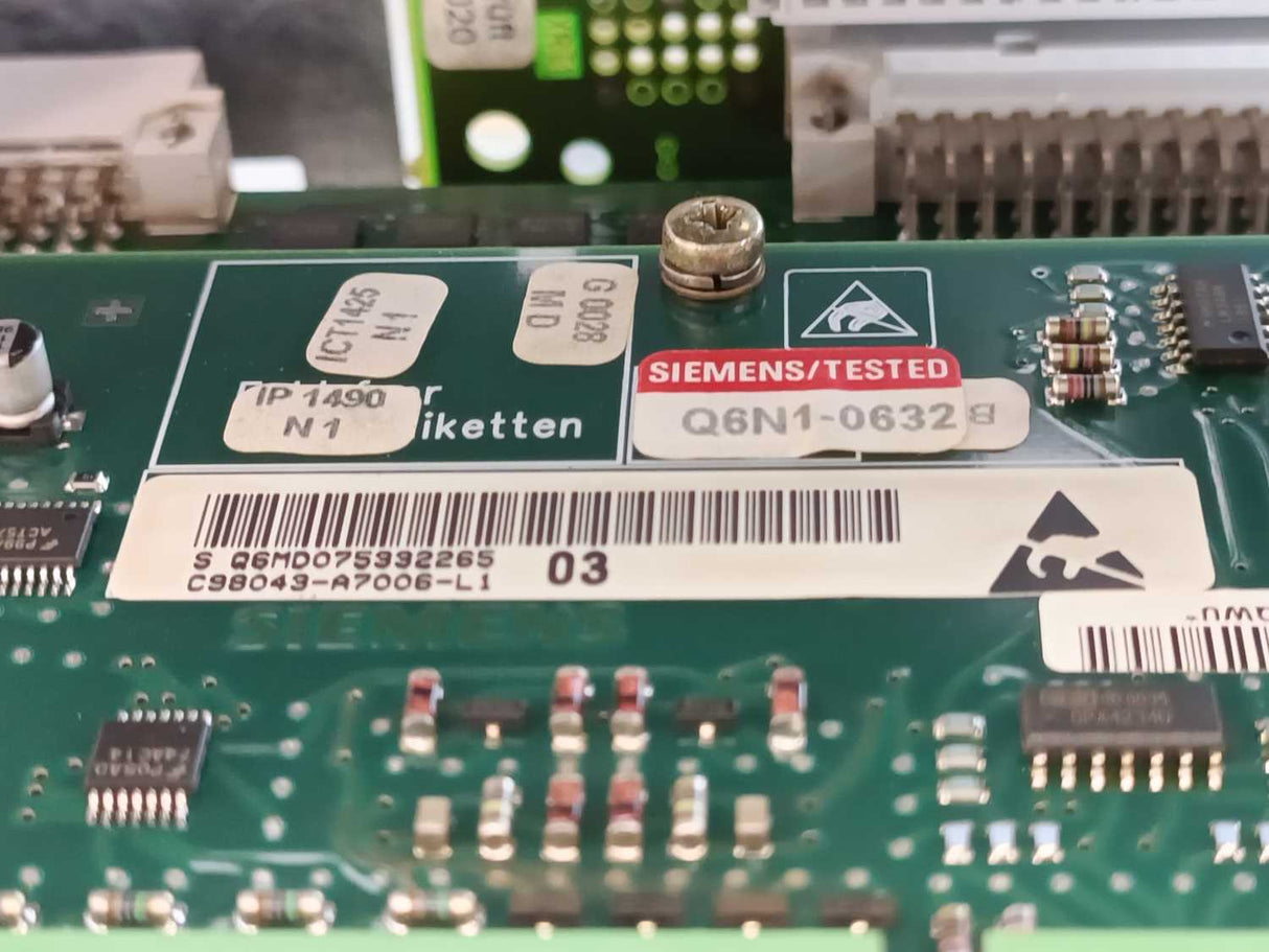 Siemens 6RA7031-6DV62-0 SIMOREG DC-Converter