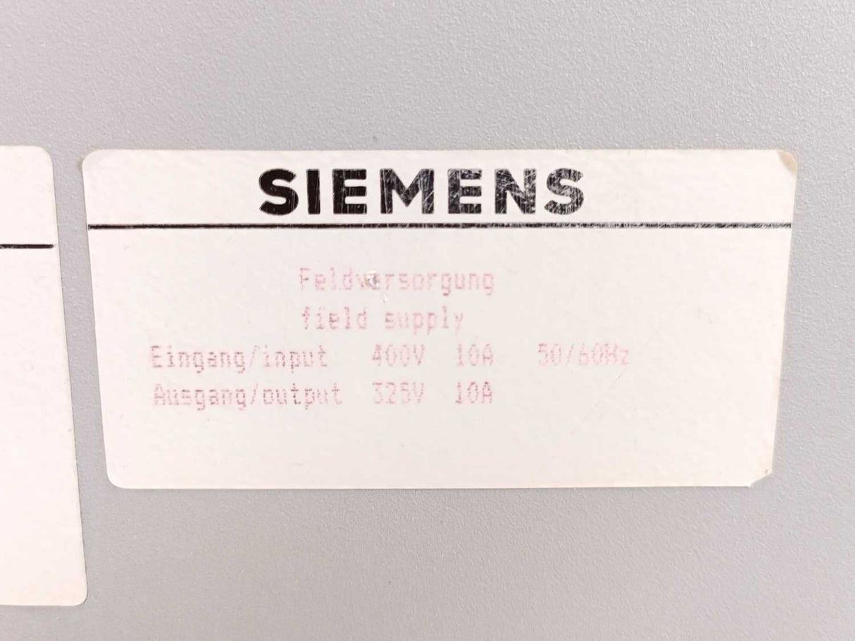Siemens 6RA2432-6DV62-0 SIMOREG Compact Converter