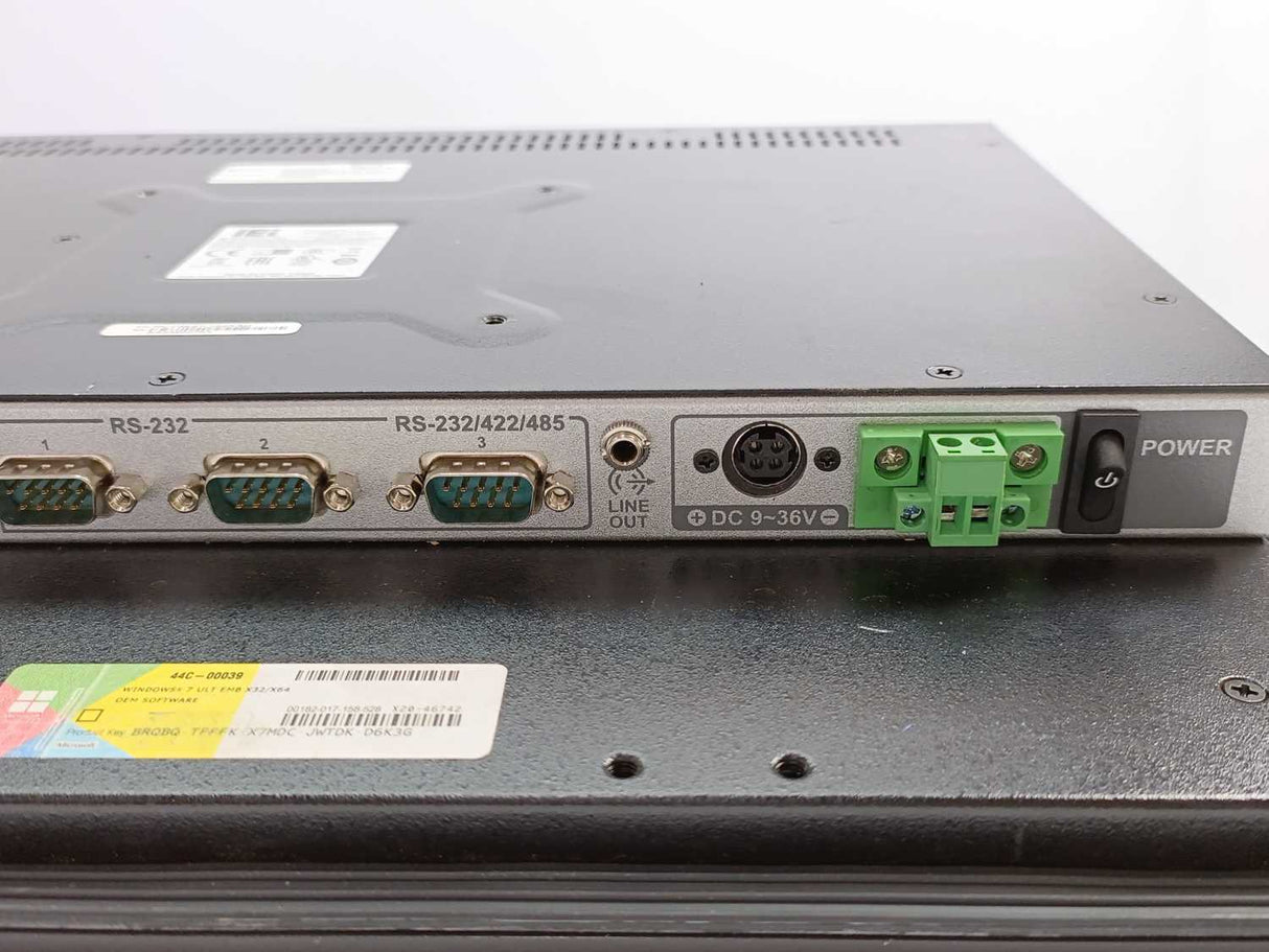 iEi PPC-F15B-BTi-J1/2G/R-R23 Panel PC