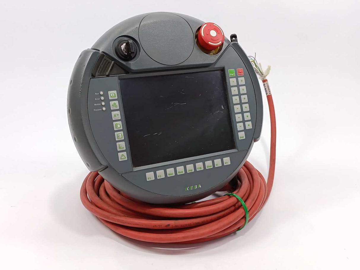 KEBA 69908 KeTop T50 R01 Vx Handheld Operator Panel. 24VDC/0,4A