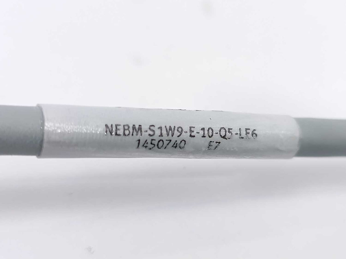 Festo 1450740 NEBM-S1W9-E-10-Q5-LE6 Motor Cable