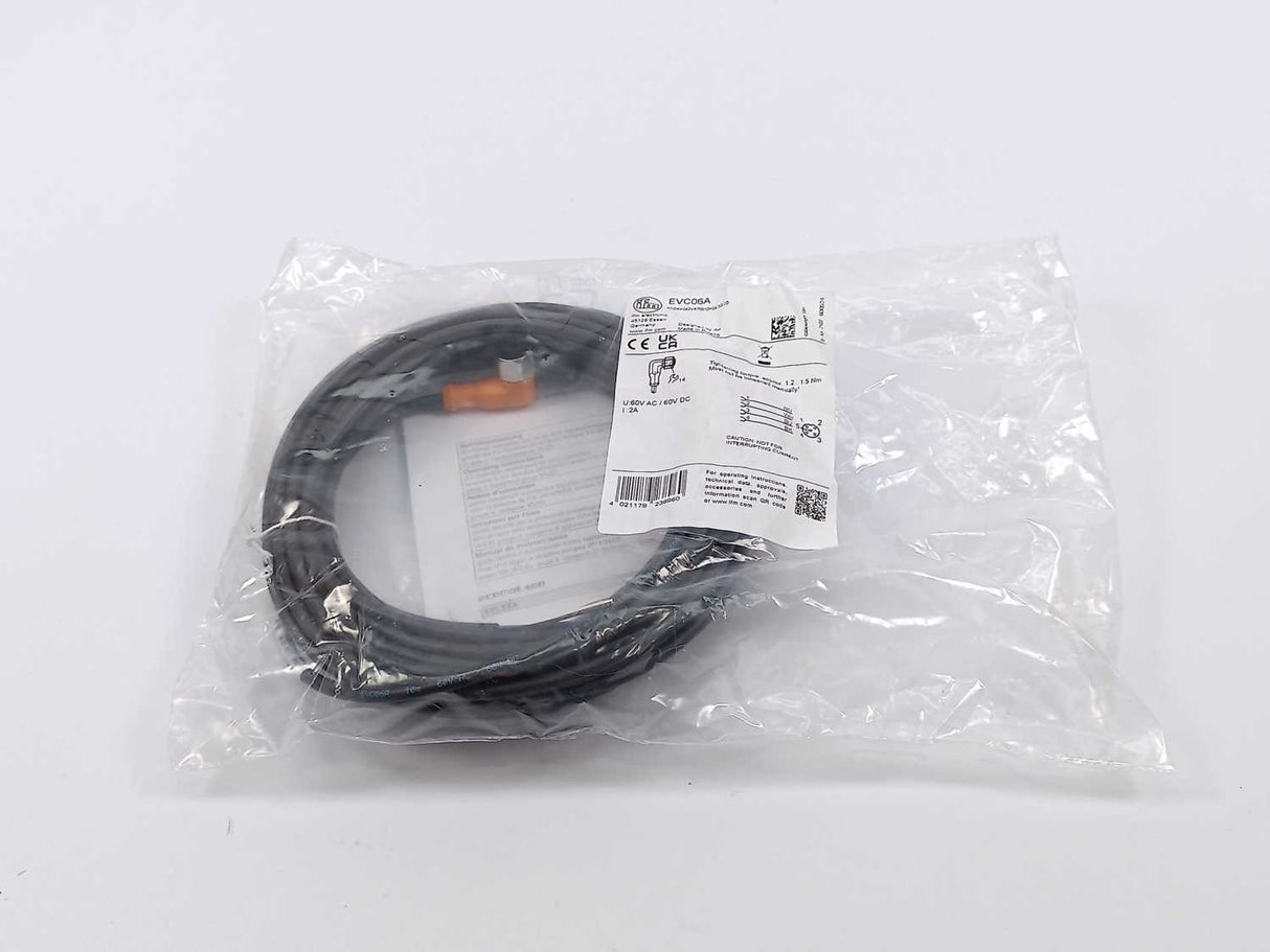 Ifm Electronic EVC06A ADOAH040VAT0010H04/3G/2D Connecting cable with socket