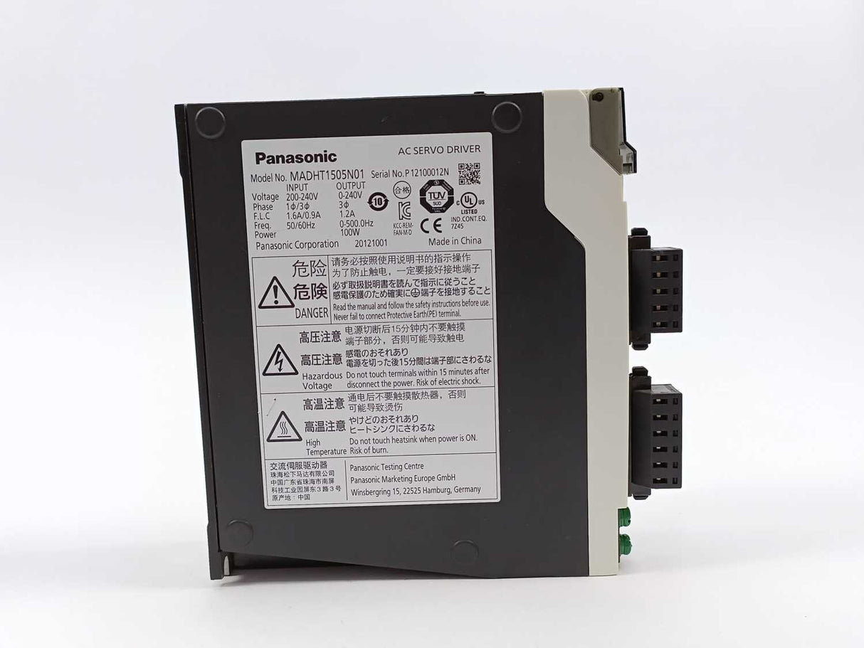 Panasonic  MADHT1505N01 AC Servo Driver