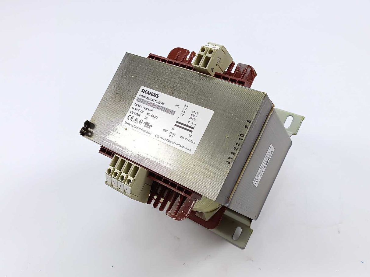 Siemens 4AM5742-5AT10-0FA0 1kVA / 5kVA Transformer