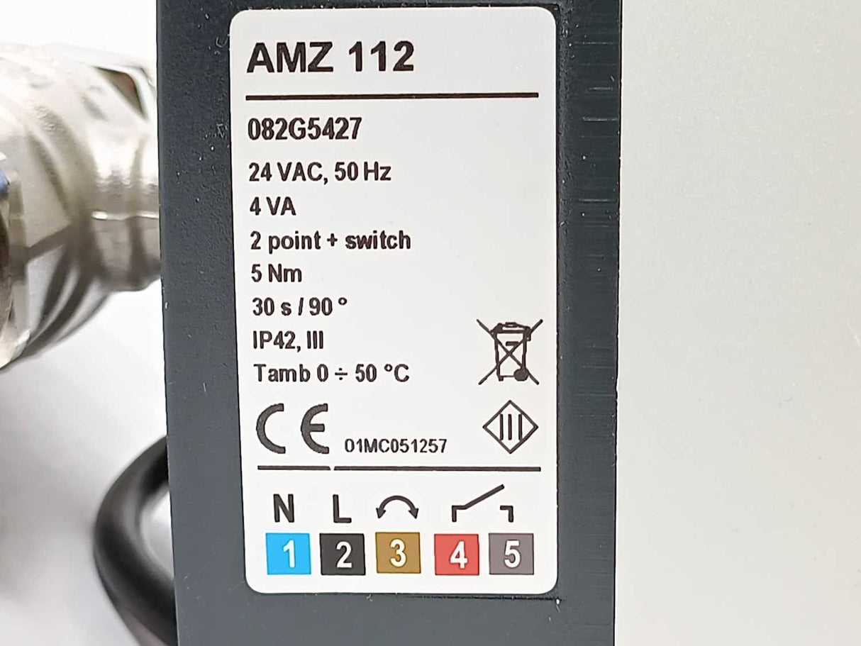 Danfoss 082G5427 AMZ 112 Actuator With Ball Valve