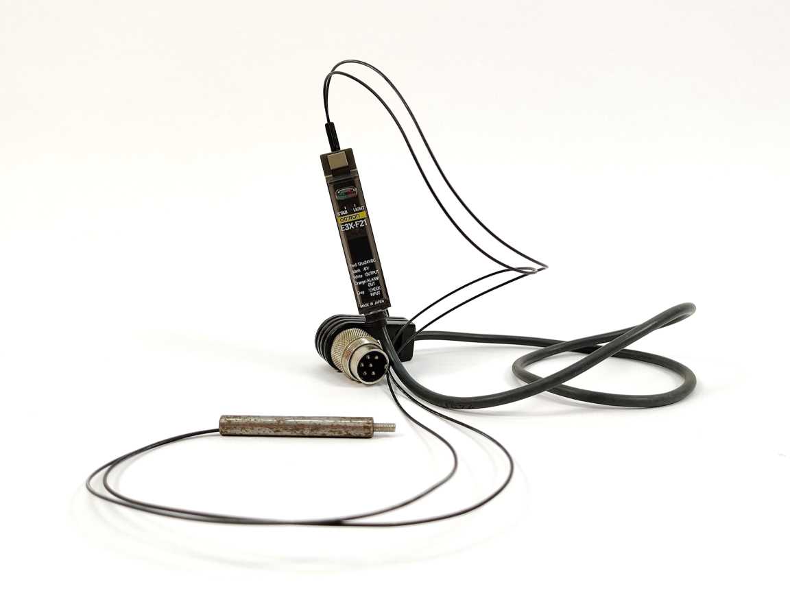 OMRON E3X-F21 Photoelectric Sensor 10-24VDC