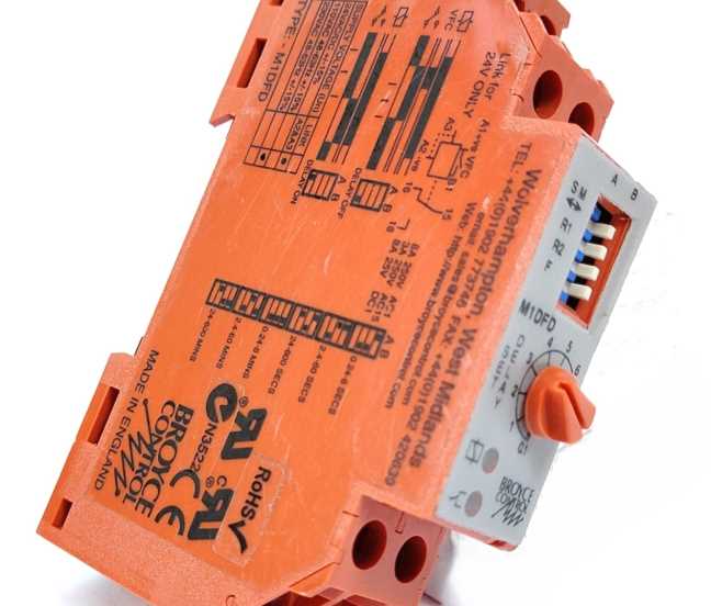 BROYCE CONTROL M1DFD Multi Function Time Relay 296-7365
