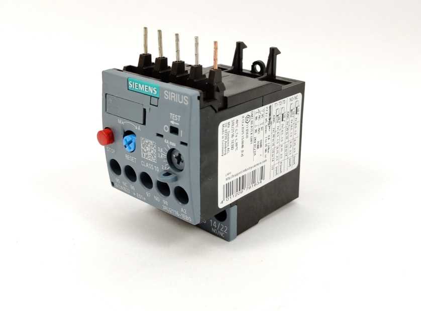 Siemens 3RU2116-1EB0 Overload relay 2.8-4A