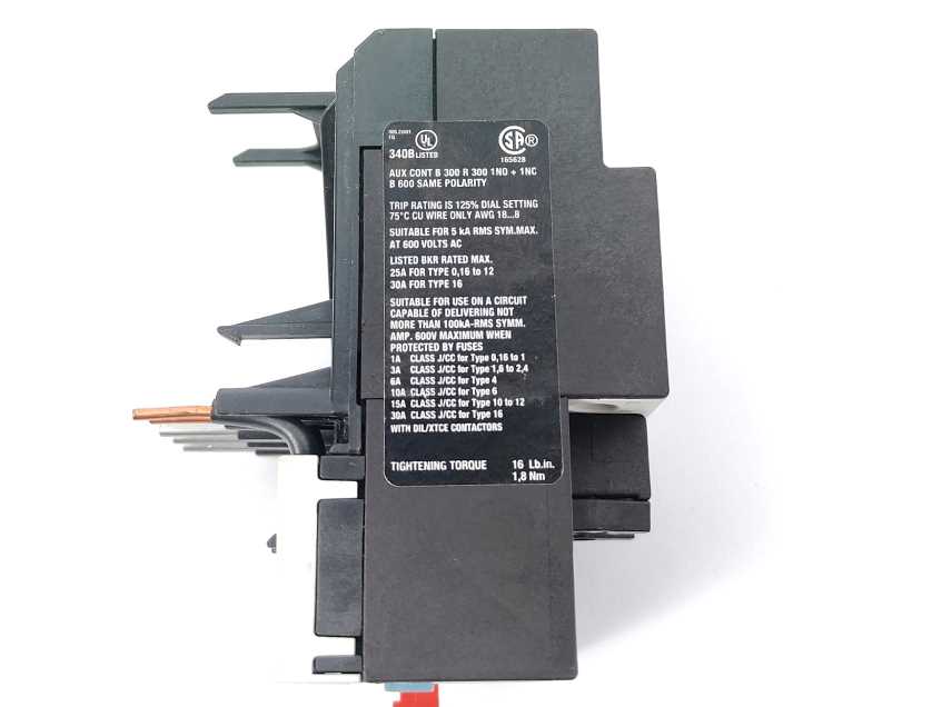 Eaton / Moeller 278438 ZB12-4 Thermal Overload Relay