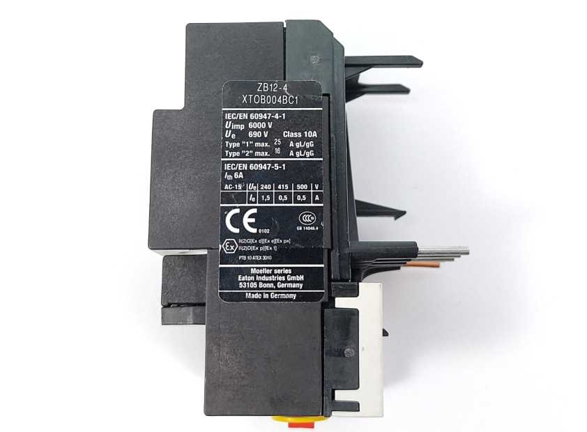Eaton / Moeller 278438 ZB12-4 Thermal Overload Relay