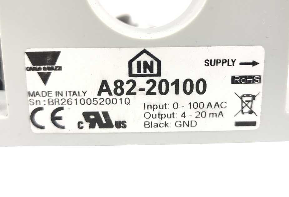 Carlo Gavazzi A82-20100 Current Transformer