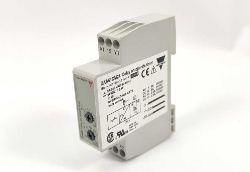 Carlo Gavazzi DAA51CM24 Timer Relay 24-240VAC