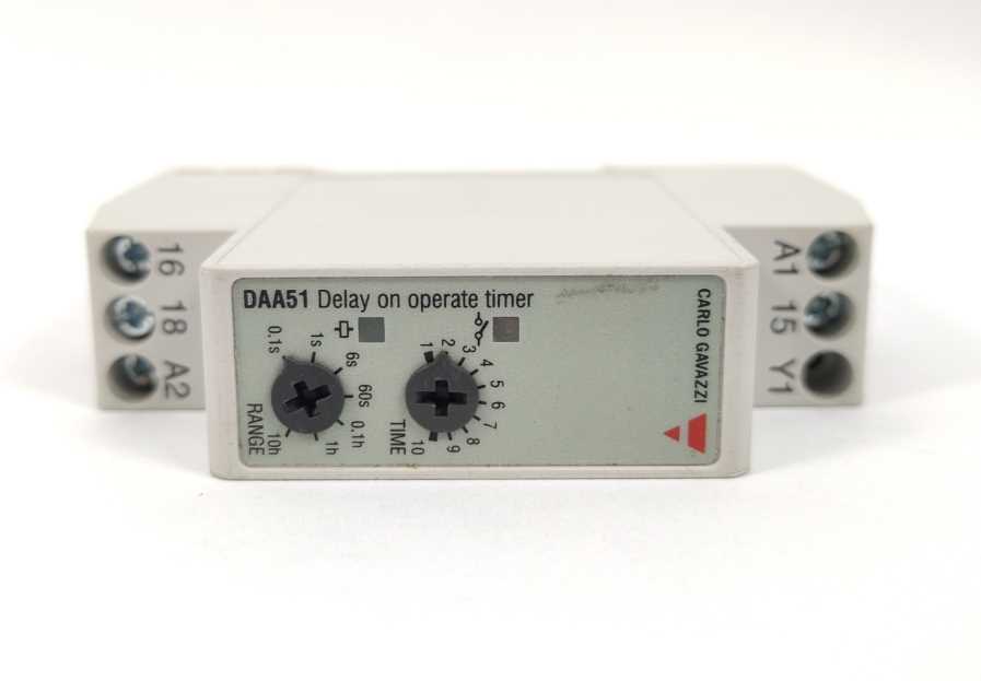 Carlo Gavazzi DAA51CM24 Timer Relay 24-240VAC